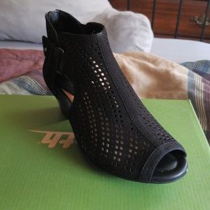 Black ankle boots